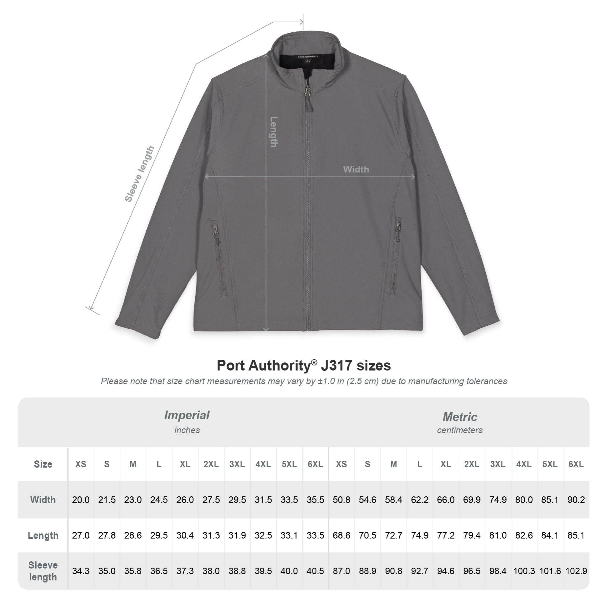 Embroidered Soft Shell Jacket