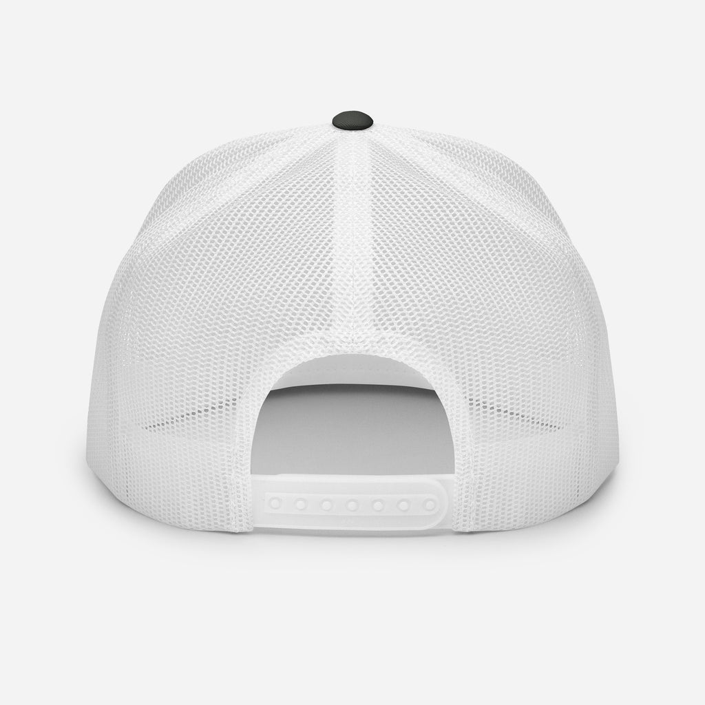 USAREUR-AF G2 Snap-back Trucker Cap in Charcoal/White, back