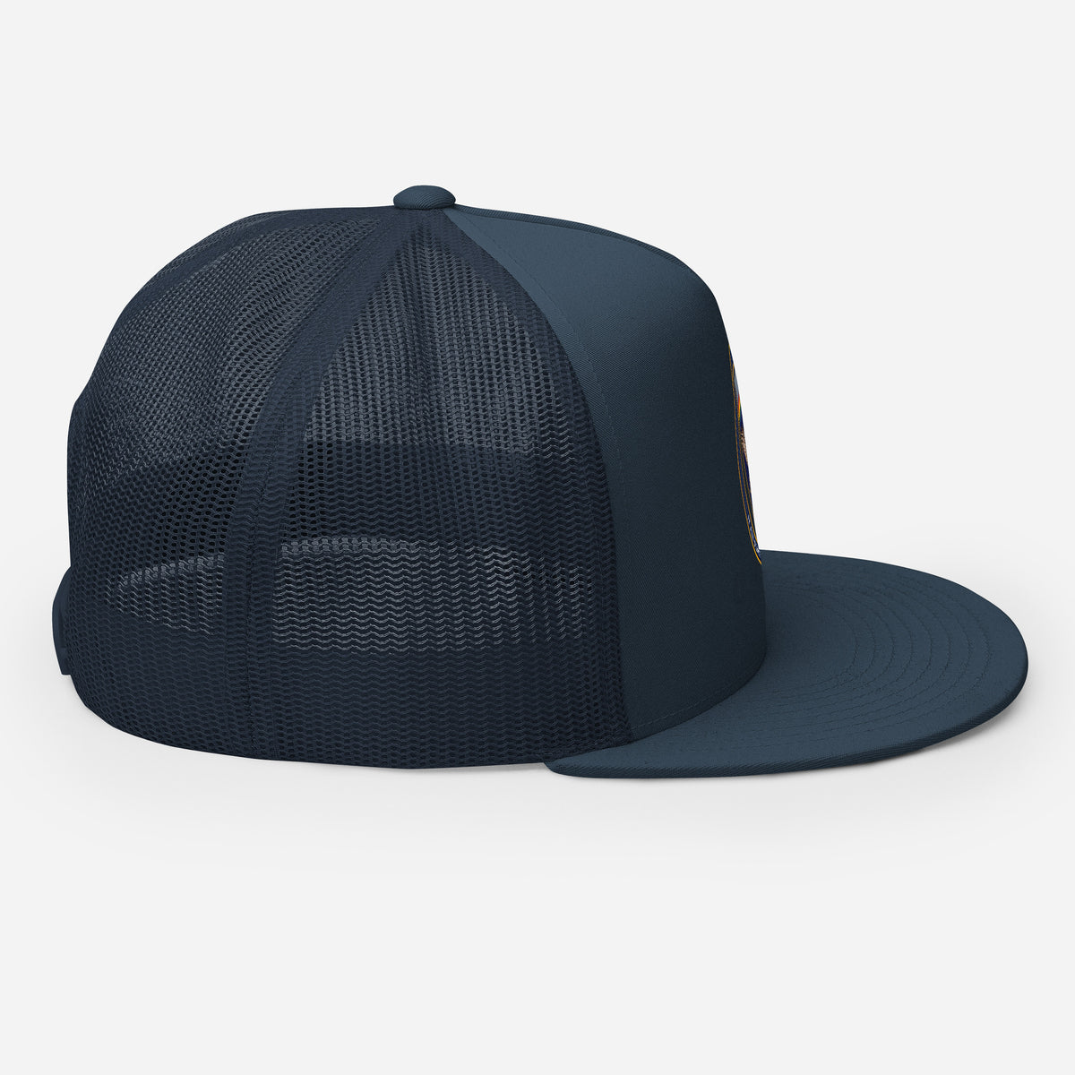USAREUR-AF G2 Snap-back Trucker Cap in Navy, right