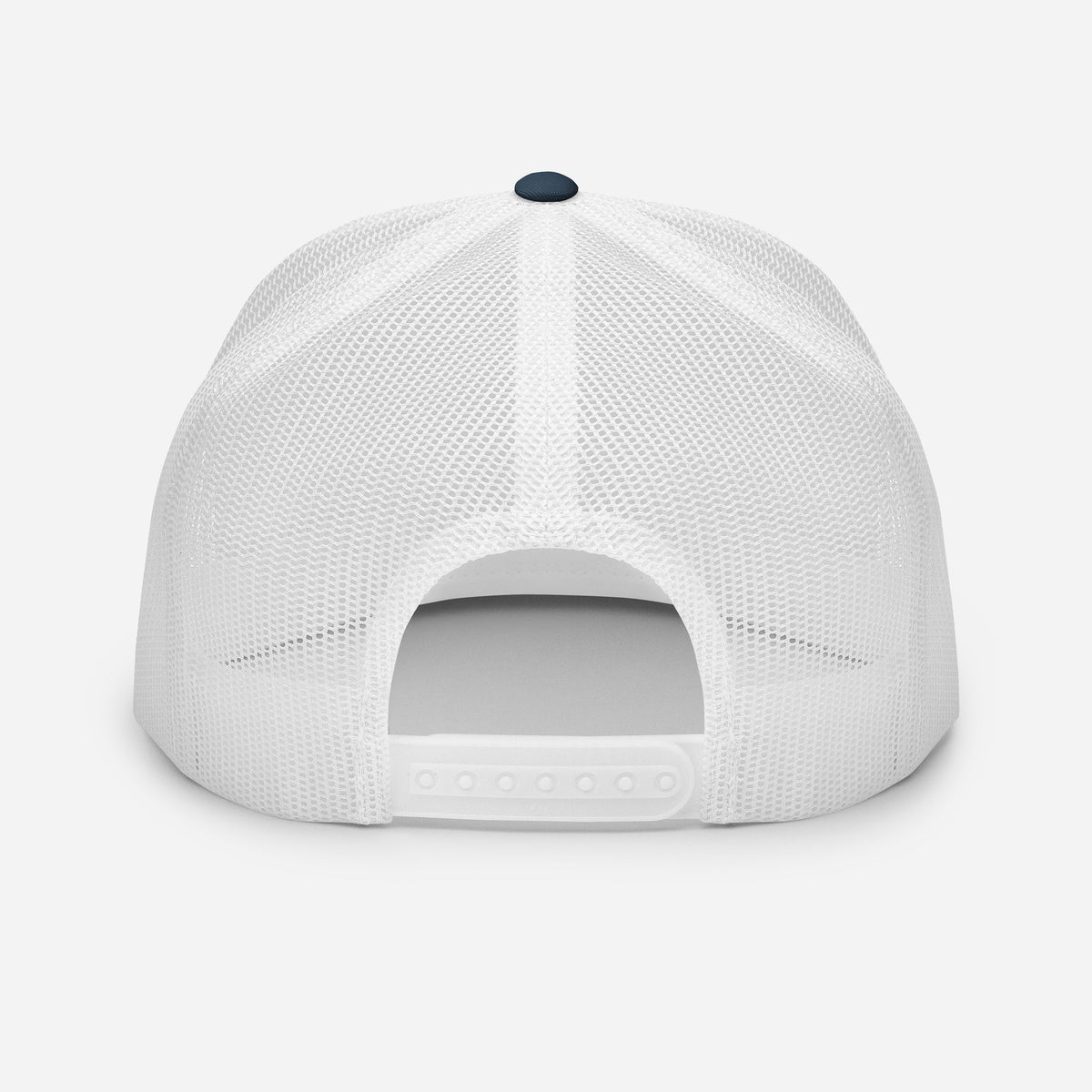 USAREUR-AF G2 Snap-back Trucker Cap in Navy/White, back