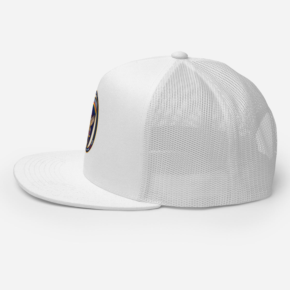 USAREUR-AF G2 Snap-back Trucker Cap in White, left