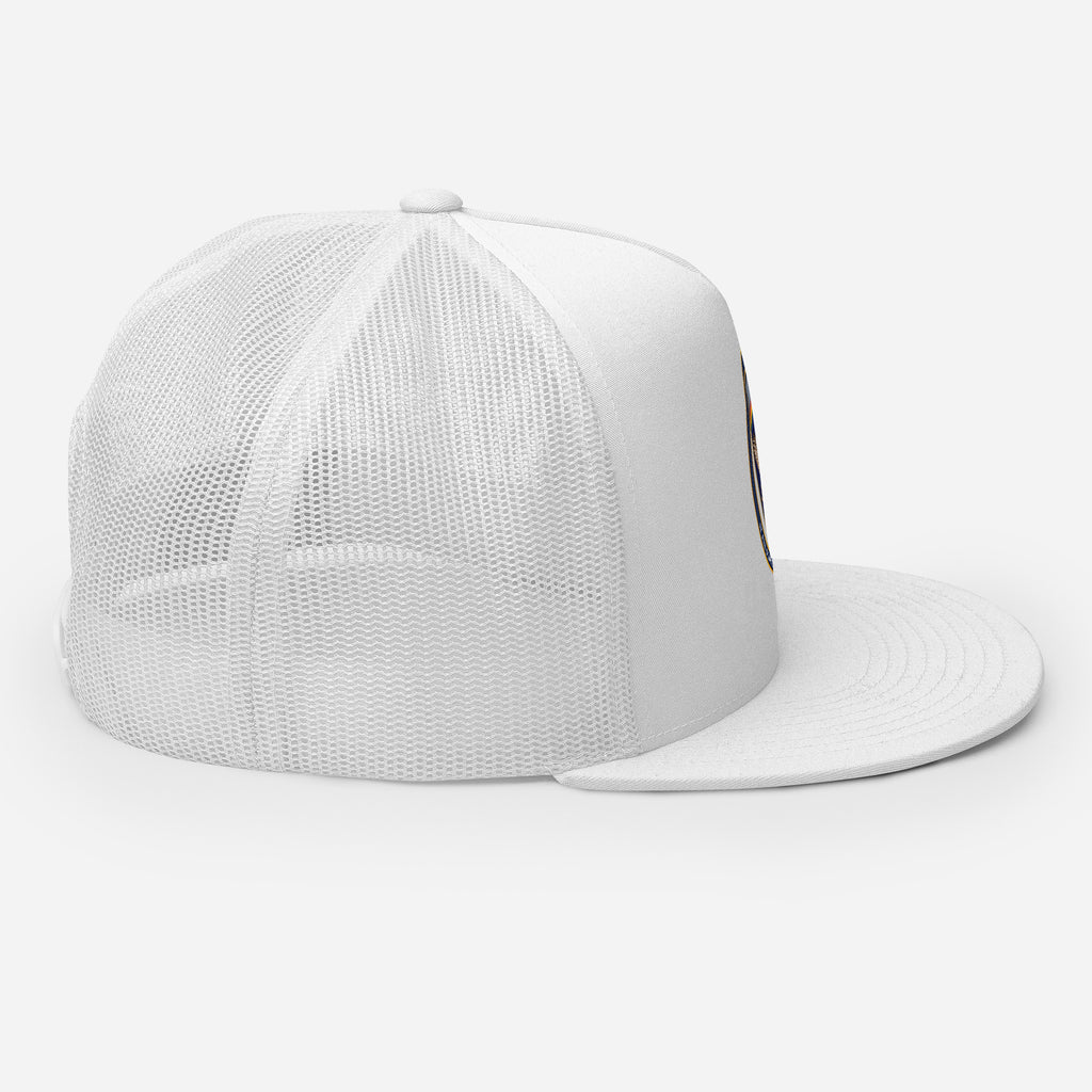 USAREUR-AF G2 Snap-back Trucker Cap in White, right