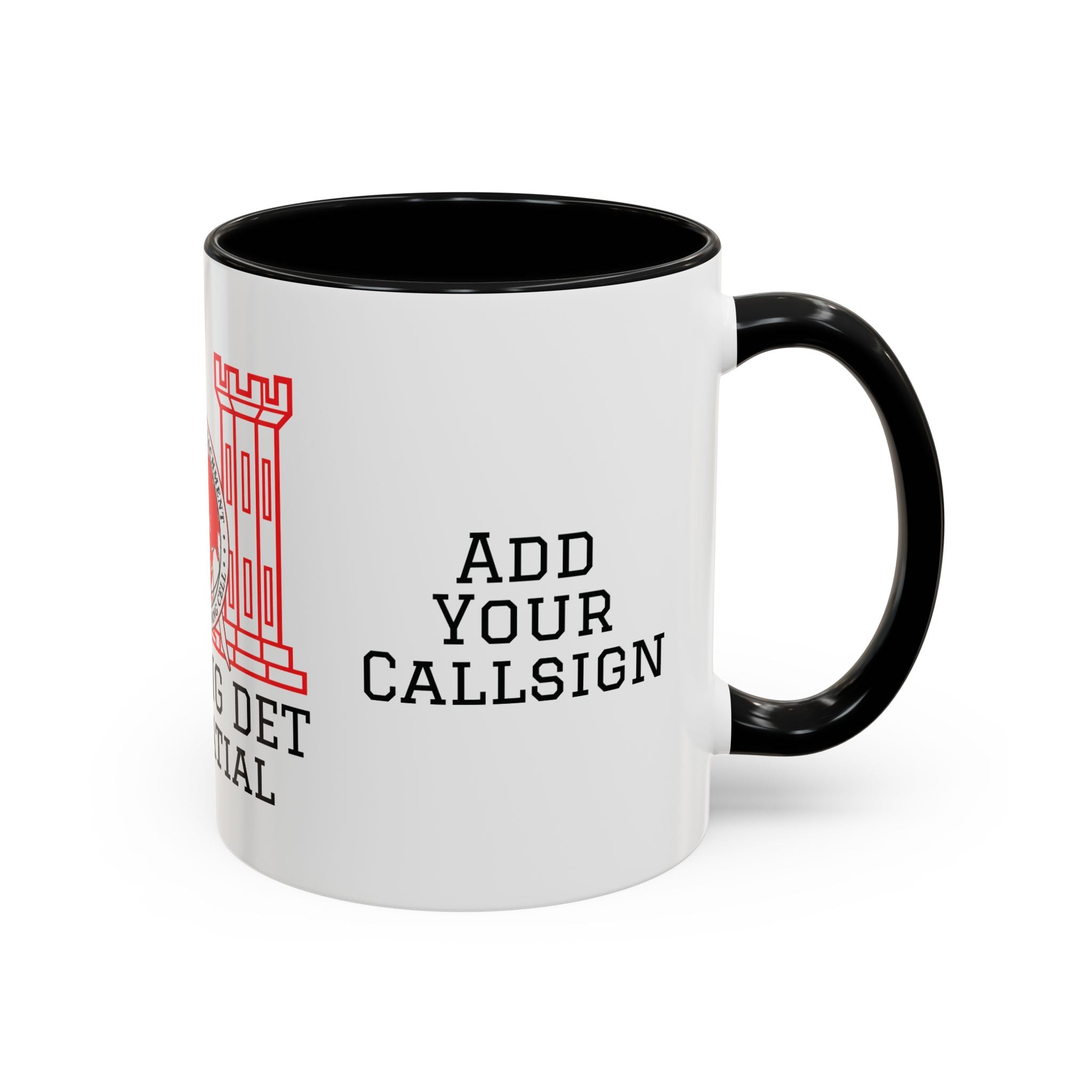 USAREUR-AF 60th ENG DET Customized Coffee Mug (11oz, 15oz)