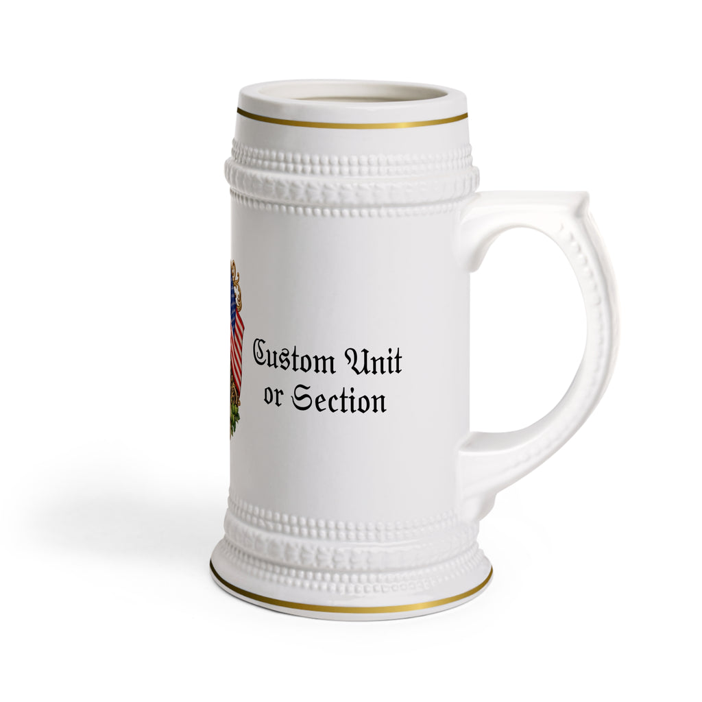 Customizable USAREUR-AF Beer Stein