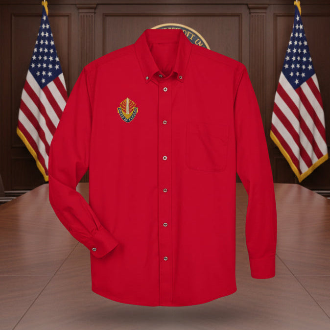 Mens Long-Sleeve Twill Shirt