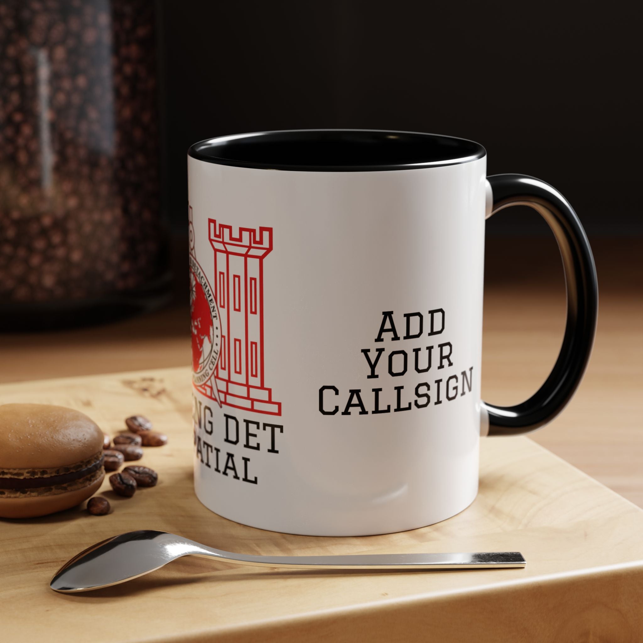 USAREUR-AF 60th ENG DET Customized Coffee Mug (11oz, 15oz)