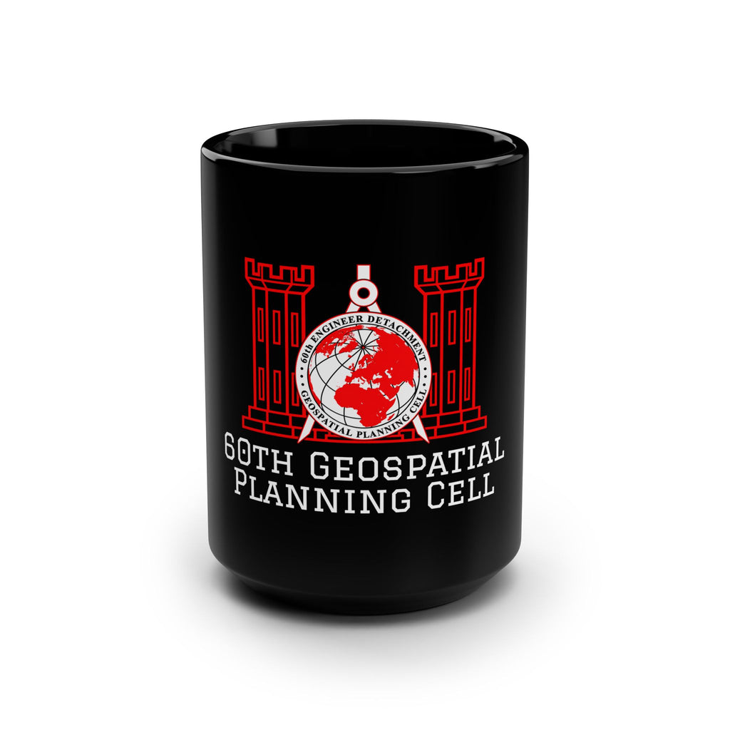 USAREUR-AF 60th GPC Black Mug (15oz)