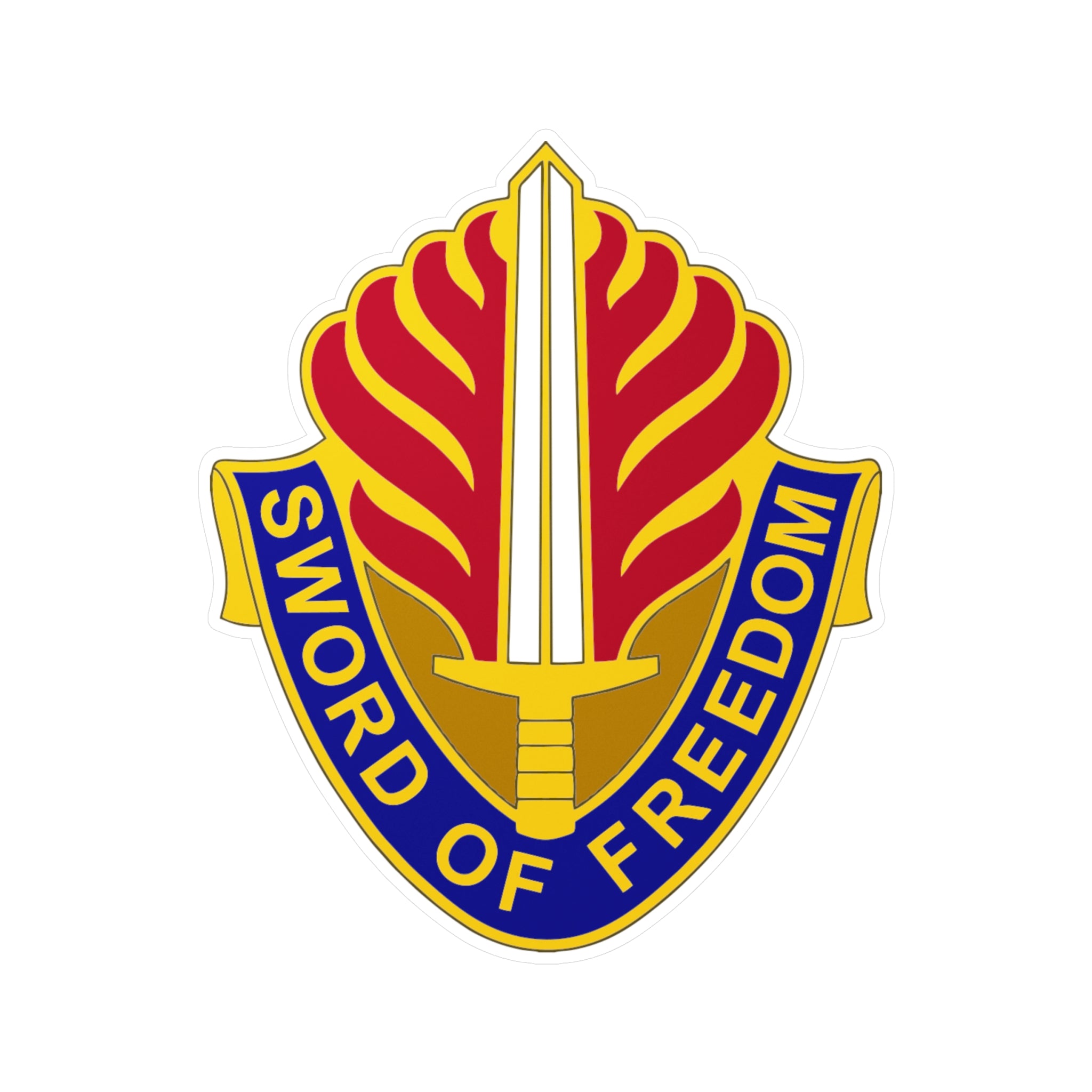USAREUR-AF Sword of Freedom Vinyl Indoor/Outdoor Sticker