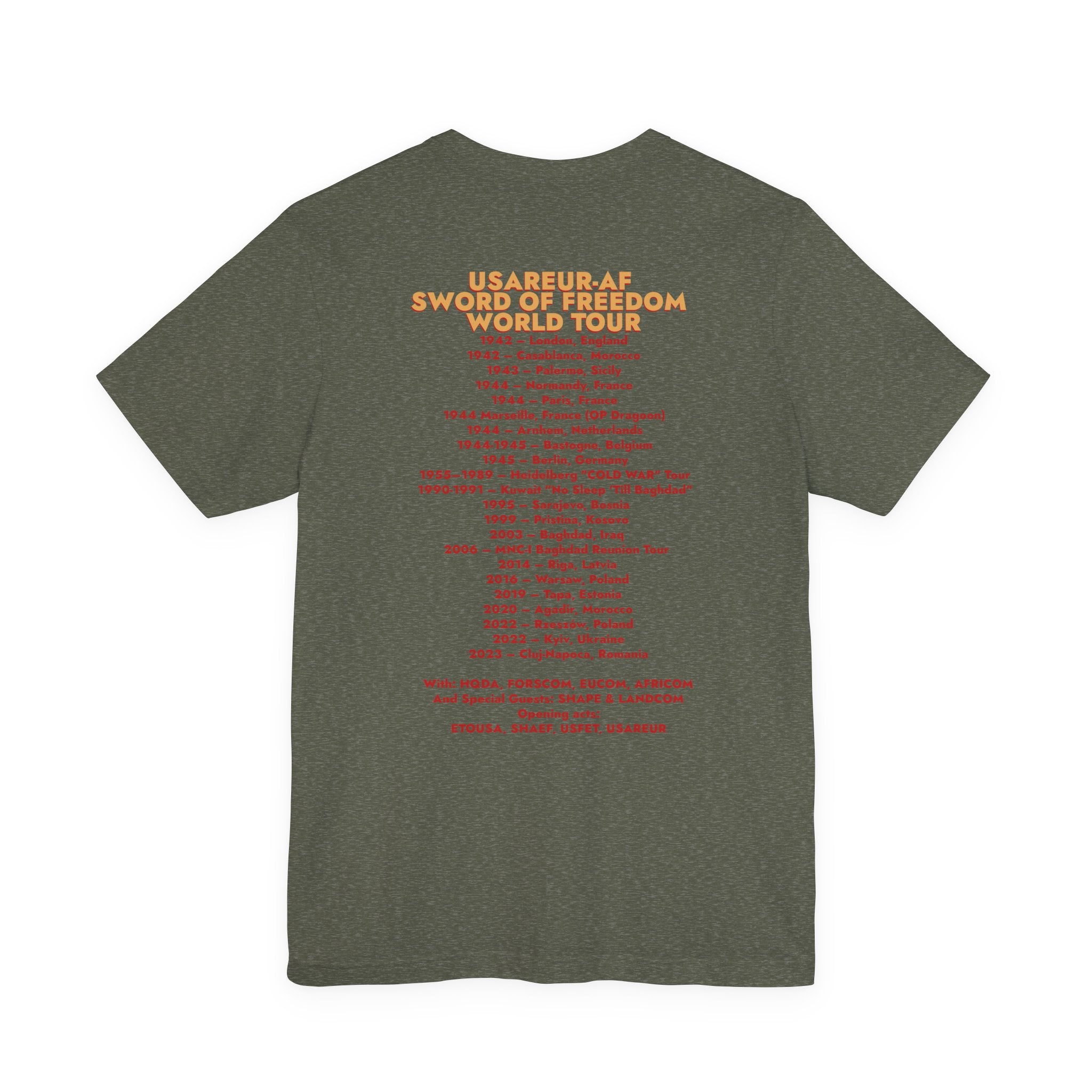 TGKM World Tour Graphic T‑Shirt