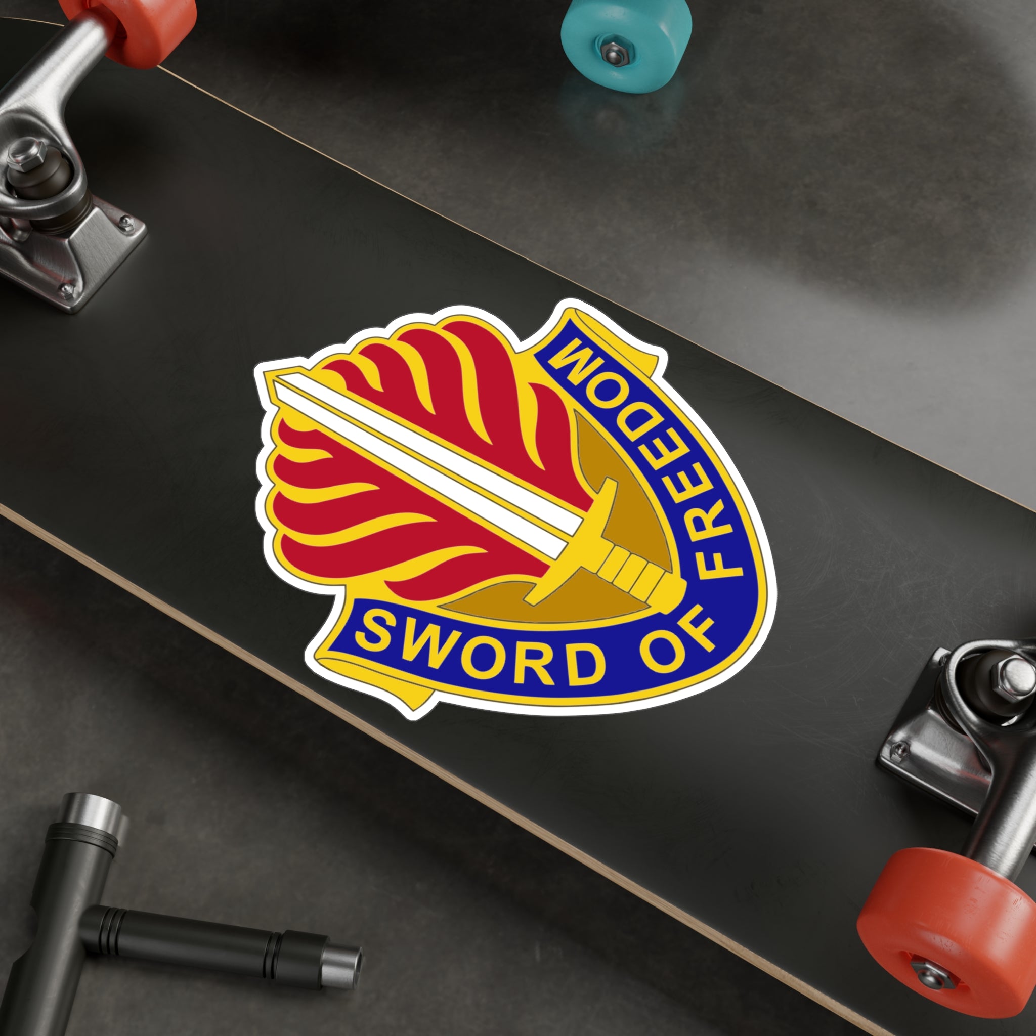 USAREUR-AF Sword of Freedom Vinyl Indoor/Outdoor Sticker