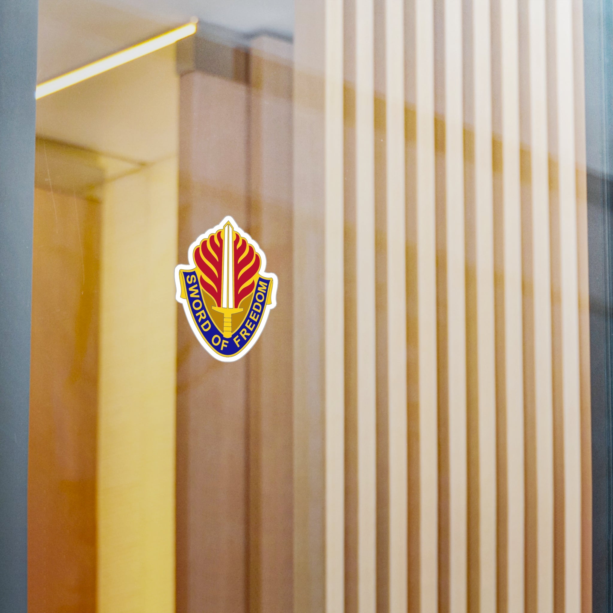 USAREUR-AF Sword of Freedom Vinyl Indoor/Outdoor Sticker