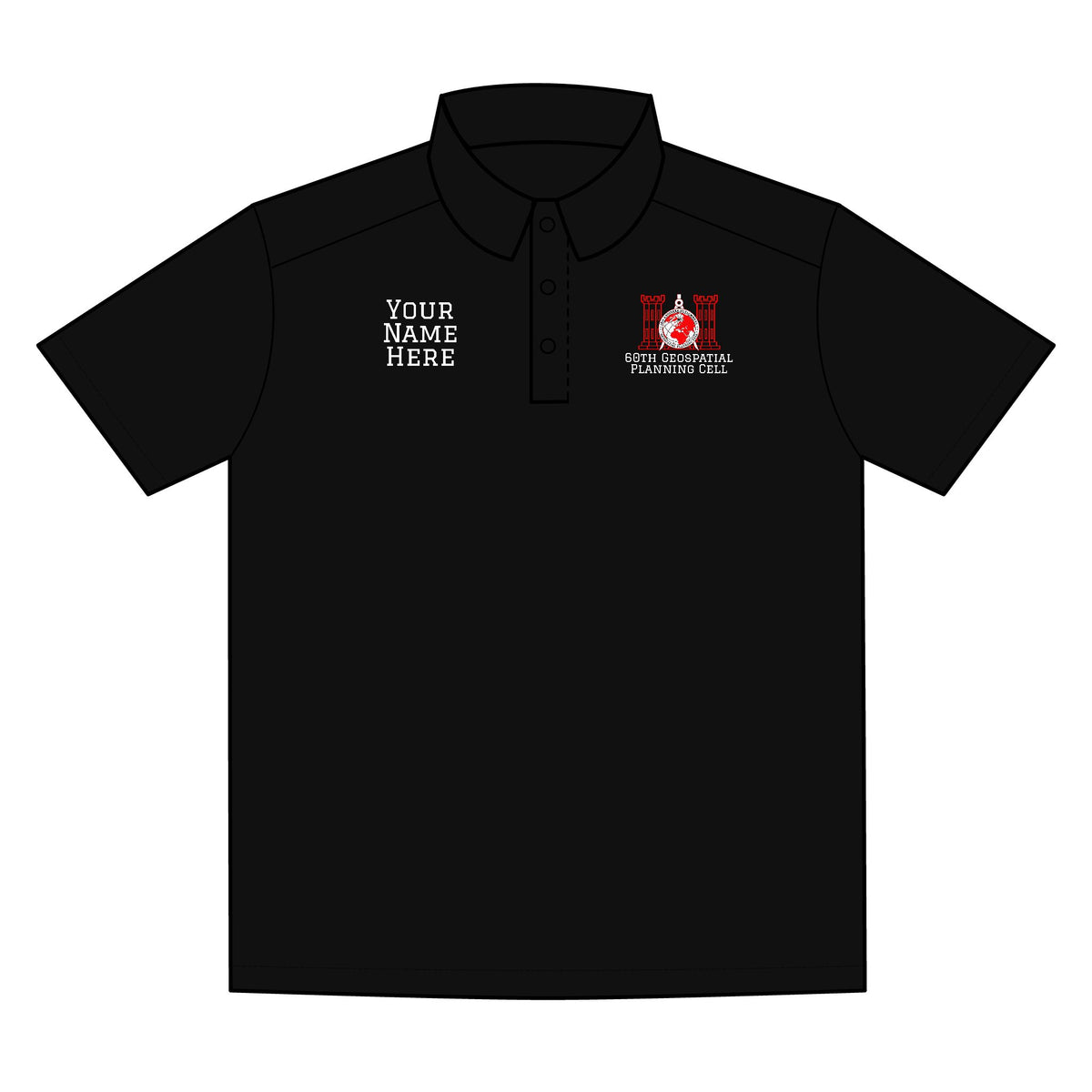 USAREUR-AF 60th GPC Lightweight Snag-Proof Polo