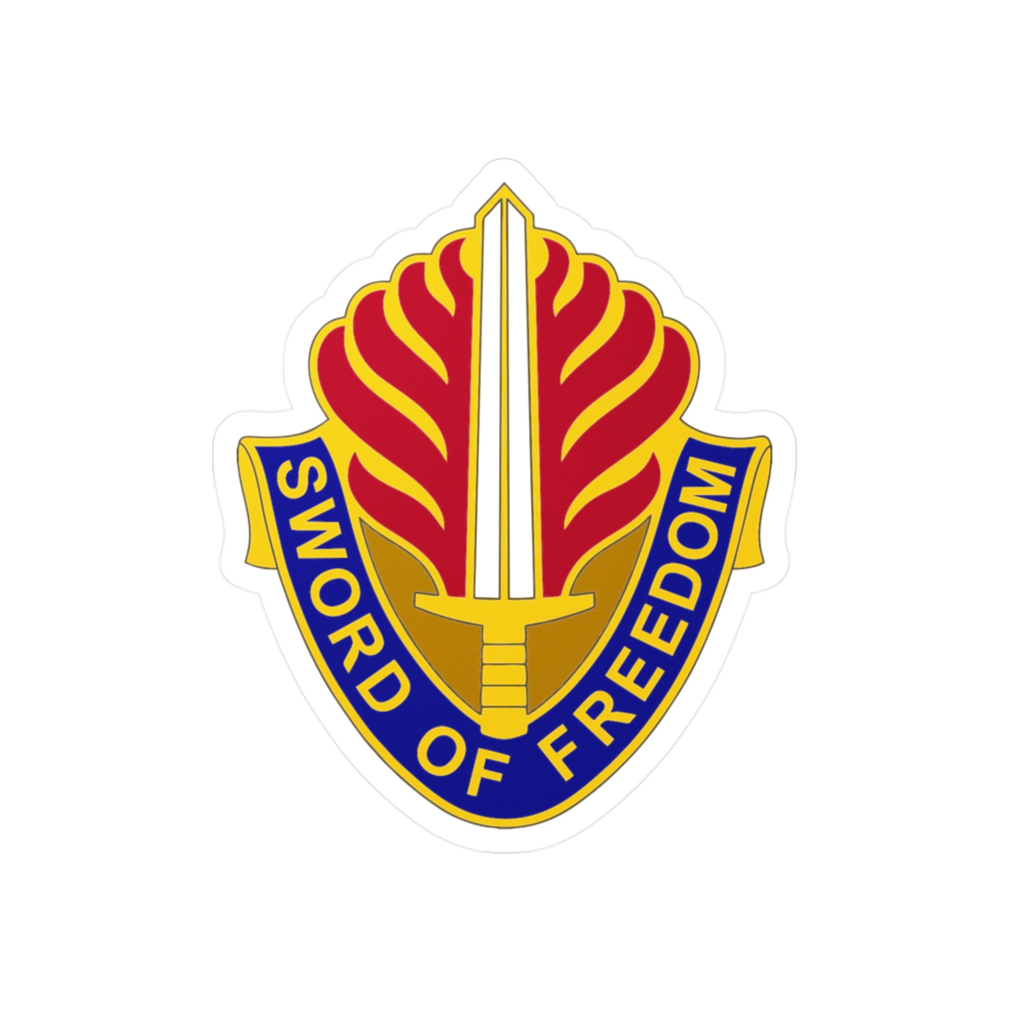 USAREUR-AF Sword of Freedom Vinyl Indoor/Outdoor Sticker