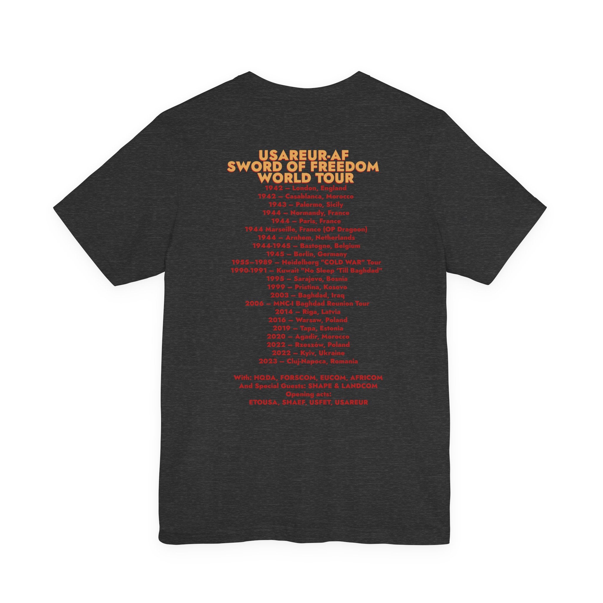 TGKM World Tour Graphic T‑Shirt
