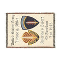 Woven Blanket — United States Army Europe & Africa WWII Commemorative Throw
