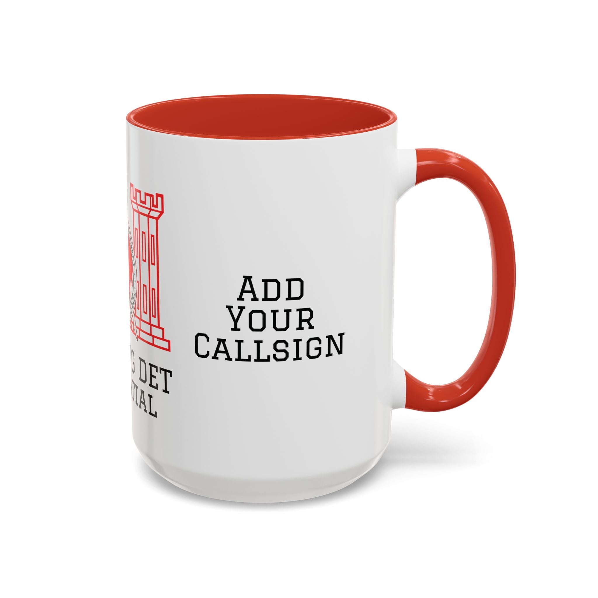 USAREUR-AF 60th ENG DET Customized Coffee Mug (11oz, 15oz)
