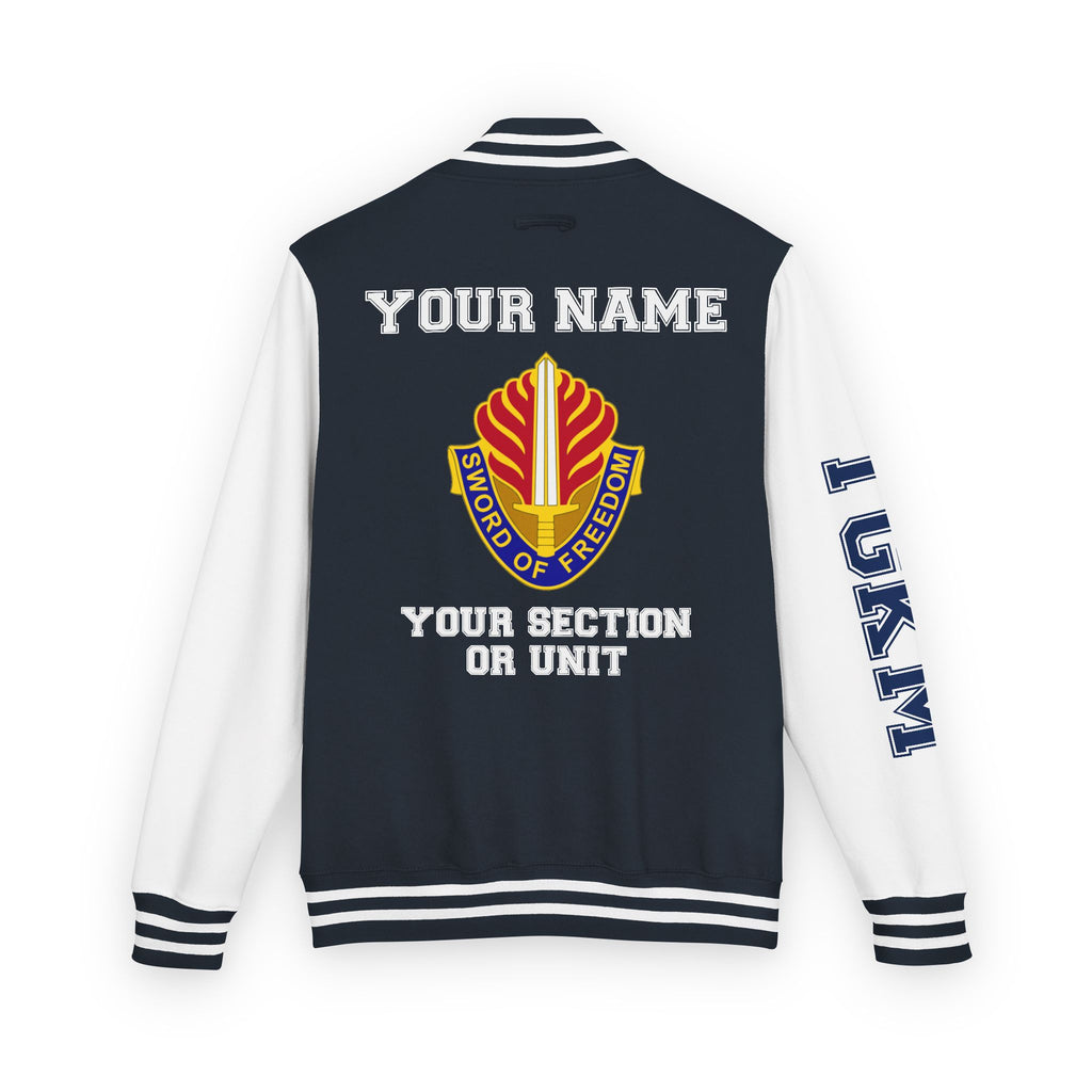 Customizable USAREUR-AF Letterman Jacket