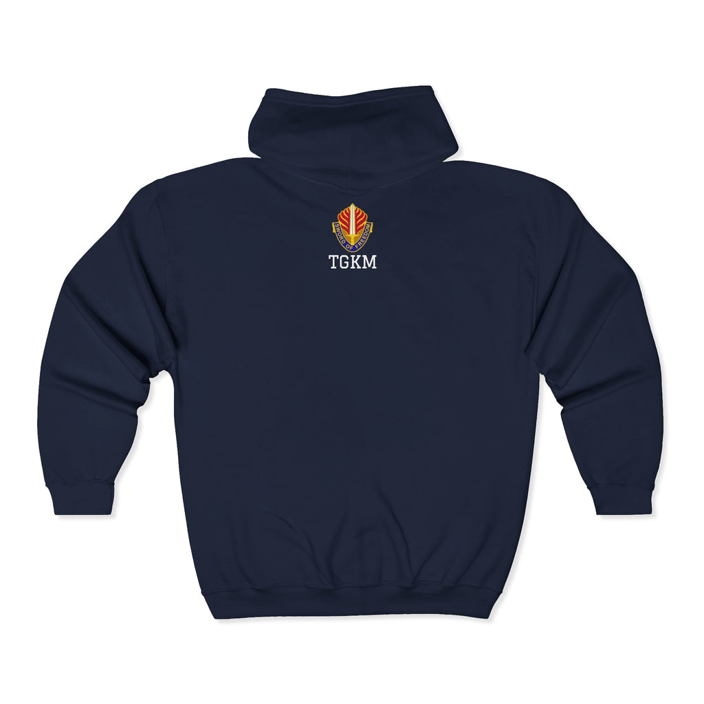USAREUR-AF Sword of Freedom Full-Zip 50/50 Hoodie