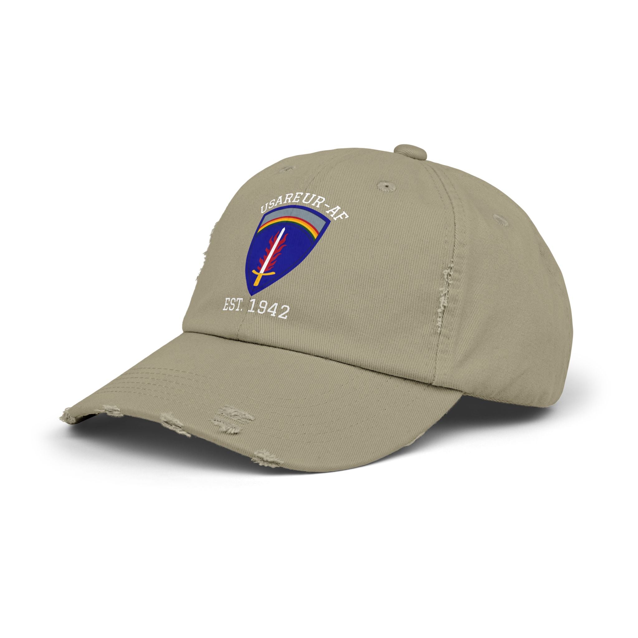USAREUR-AF Distressed Cap — “Est. 1942”
