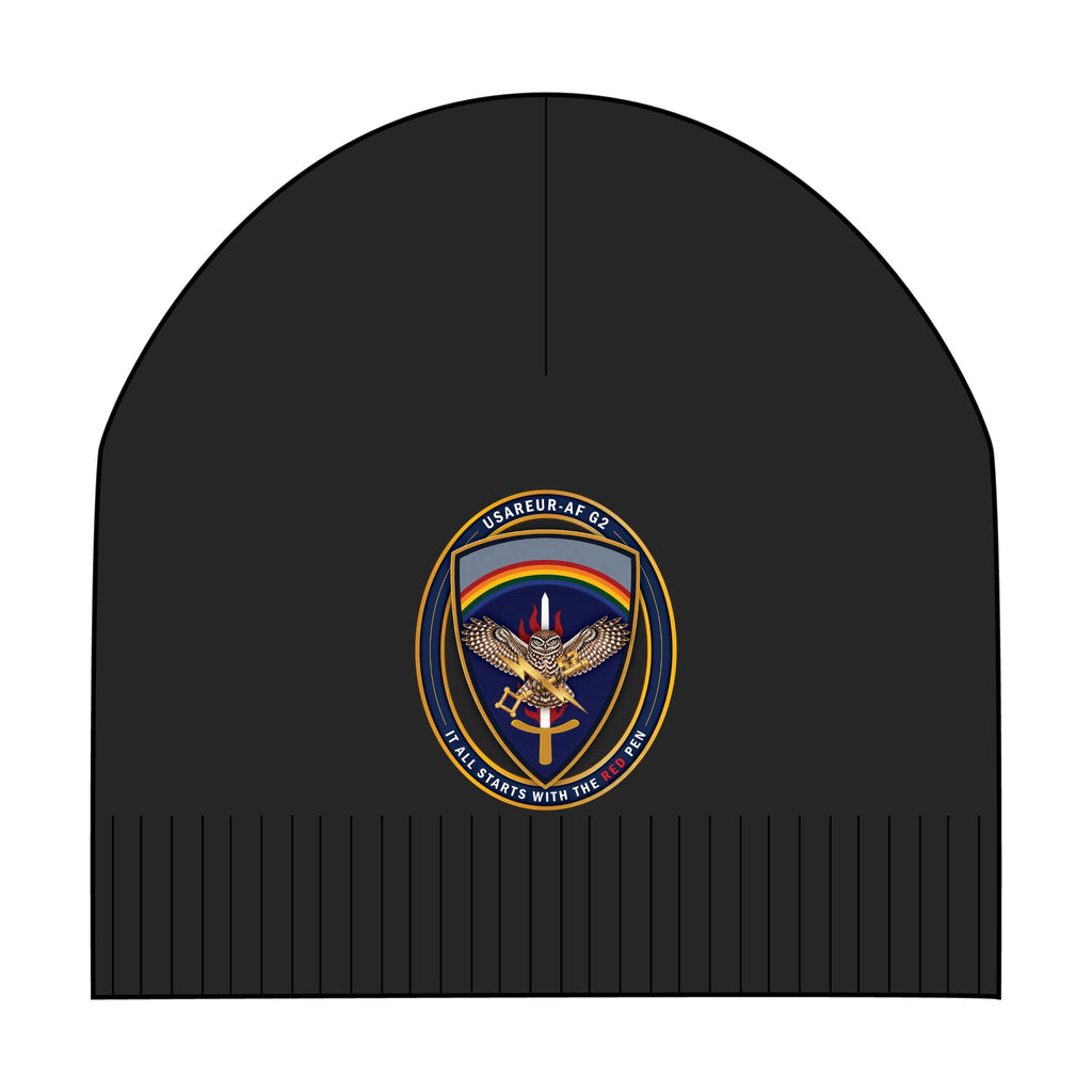 USAREUR-AF G2 Cotton Beanie in black