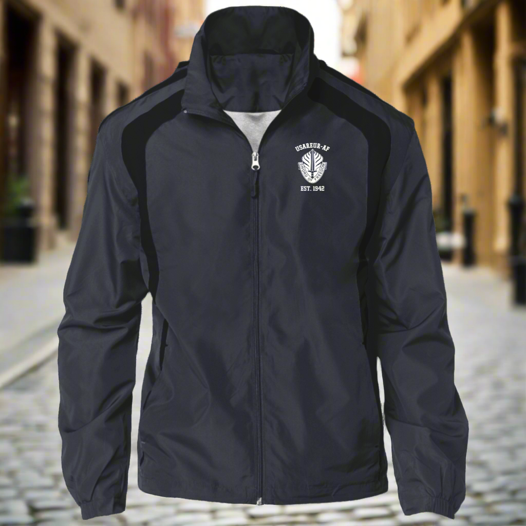**Close Out Sale** Men's Raglan Windbreaker Jacket