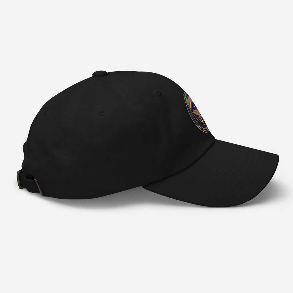 USAREUR-AF G2 Classic Dad Hat in Black, right side