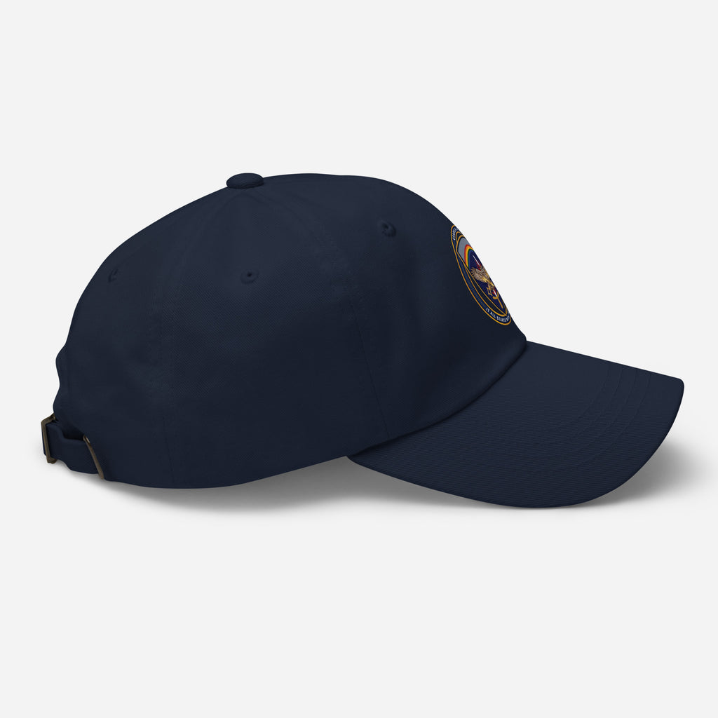USAREUR-AF G2 Classic Dad Hat in Navy, right side