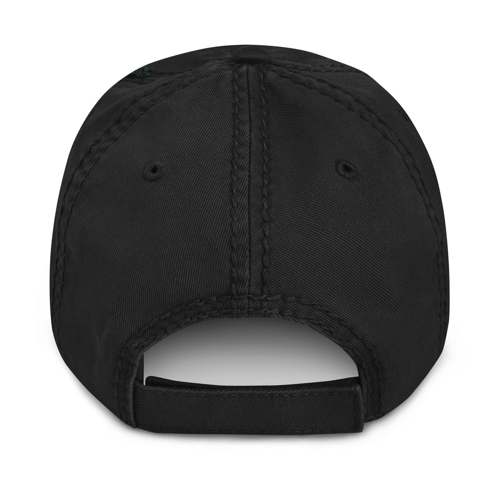 USAREUR-AF G2 Distressed Cap in Black, back