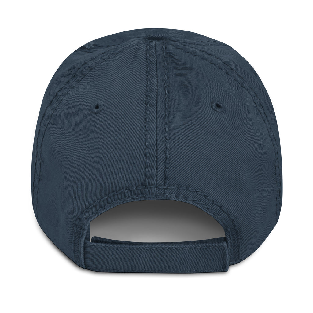 USAREUR-AF G2 Distressed Cap in Navy, back