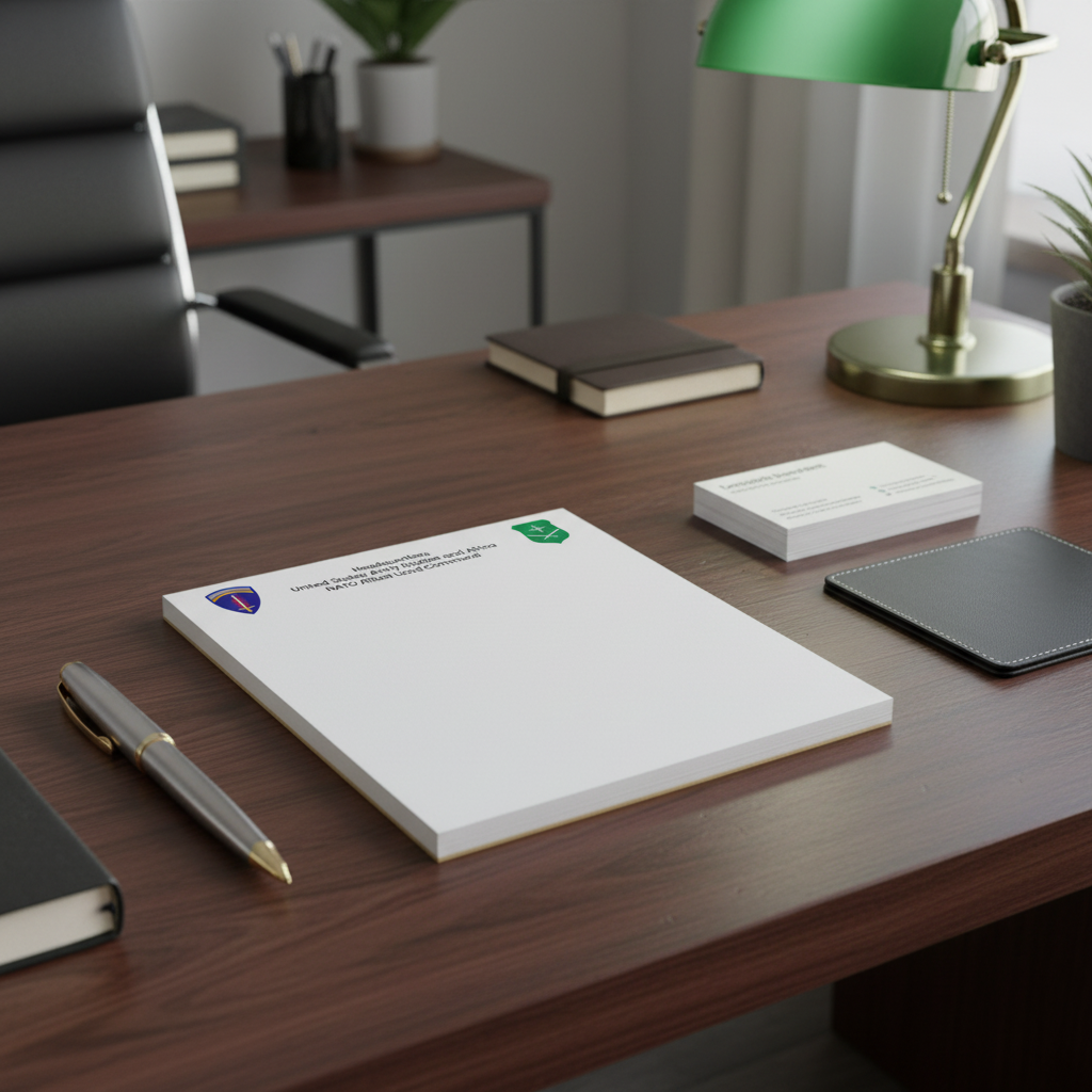USAREUR-AF & LANDCOM HQ Notepad