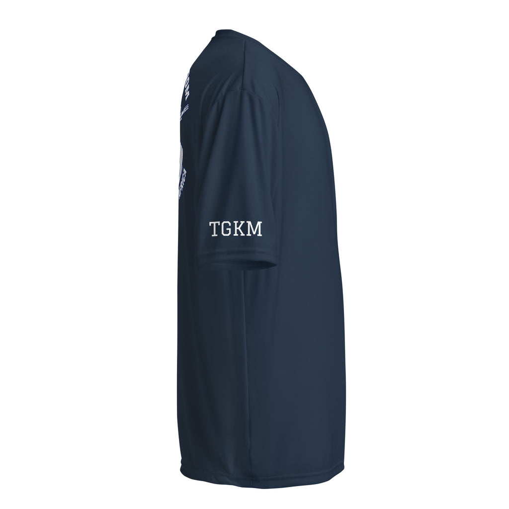 USAREUR-AF G2 Performance PT Shirt in Navy, right side