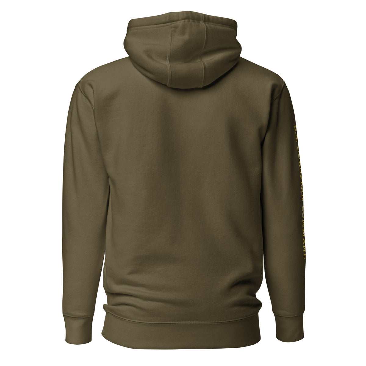 USAREUR-AF G2 Premium Hoodie in Military Green, back