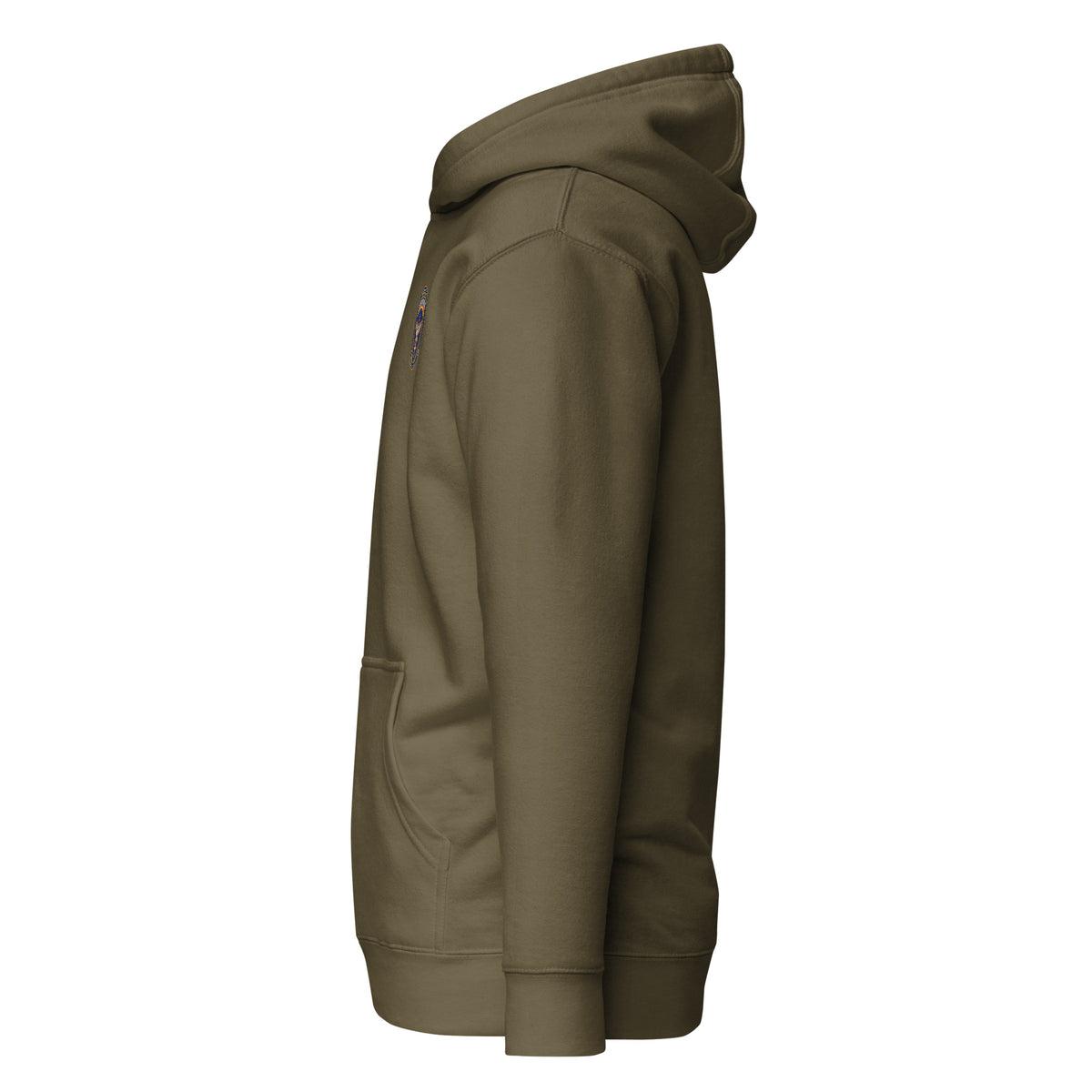 USAREUR-AF G2 Premium Hoodie in Military Green, left side