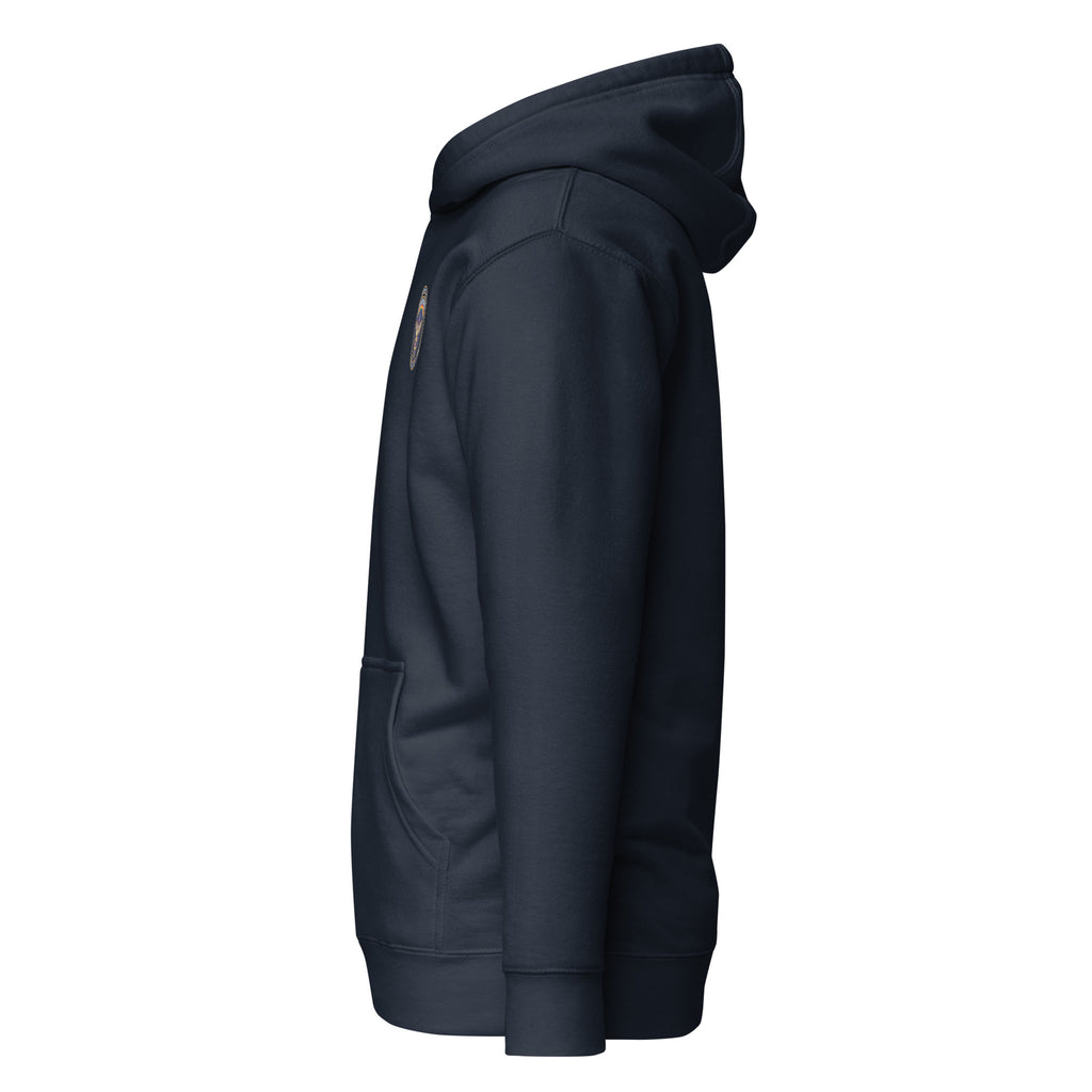 USAREUR-AF G2 Premium Hoodie in Navy Blazer, left side