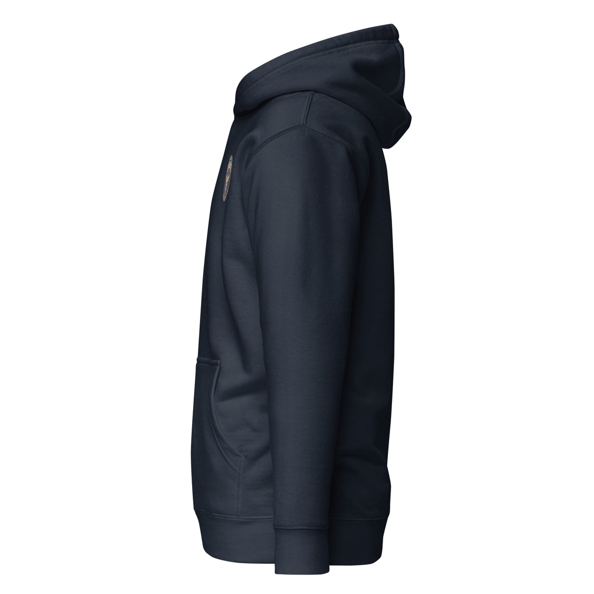 USAREUR-AF G2 Premium Hoodie in Navy Blazer, left side
