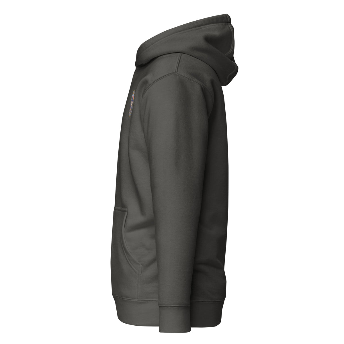 USAREUR-AF G2 Premium Hoodie in Vintage Black, left side